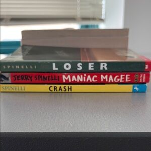 Scholastic Green and Brown 'Loser' by Jerry Spinelli